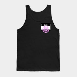 Pink Star of Death Tank Top